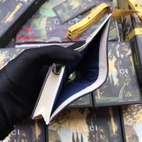 Replica Ophidia GG Card Case 523155 Bianco