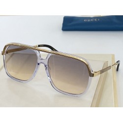Replica GG0200S Occhiali da sole quadrati Glod / Brown