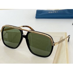 Replica GG0200S Occhiali da sole quadrati Glod / Brown