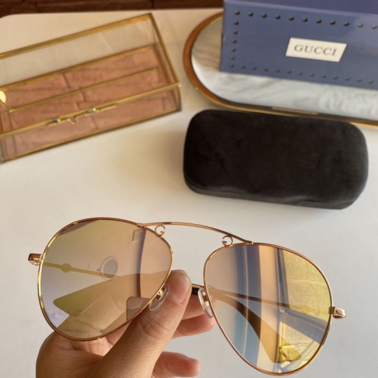 Replica GG0223S Sunglass Glod / Brown