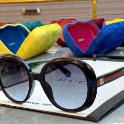 Replica GG0713SA Occhiali da sole retrò doppia GG Nero