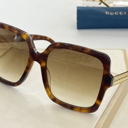 Replica GG0884S Occhiali da sole quadrati Brown