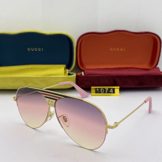 Replica GG1074 Round Frame Sunglass Pink