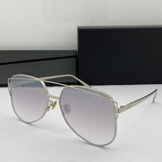 Replica Occhiali da sole quadrati sfumati Dior Diorstellaire Blu