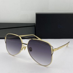 Replica Occhiali da sole quadrati sfumati Dior Diorstellaire Marroni