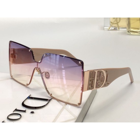 Replica Occhiali da sole quadrati Dior Paeng