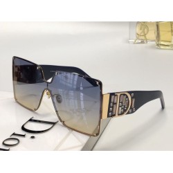Replica Occhiali da sole quadrati Dior Paeng Blu
