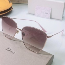 Replica Dior Socuety1 Occhiali da sole marroni