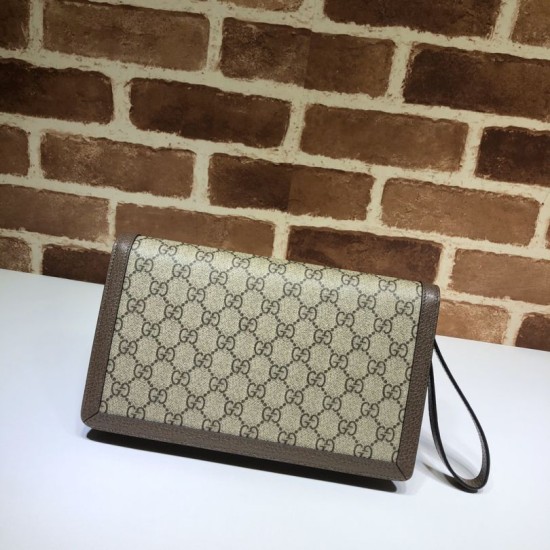 Replica clutch Dionysus GG Supreme 621197 marrone