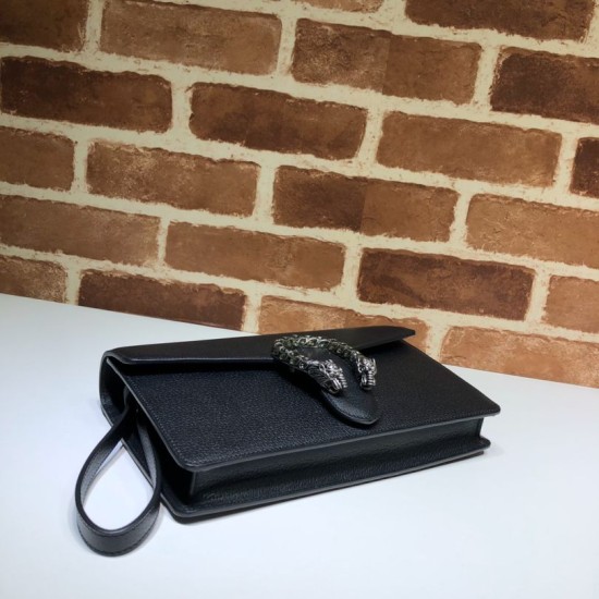 Replica clutch Dionysus GG Supreme 621197 nera