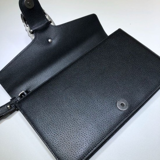 Replica clutch Dionysus GG Supreme 621197 nera