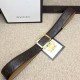 Replica Cintura in pelle Signature marrone 403941