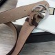 Replica Cintura GG Supreme con fibbia G beige marrone 411924