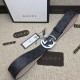 Replica Cintura GG Supreme con fibbia G nera 411924