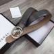 Replica Cintura Signature con fibbia G grigia 411924