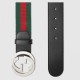 Replica Cintura Web con fibbia G nera 411924
