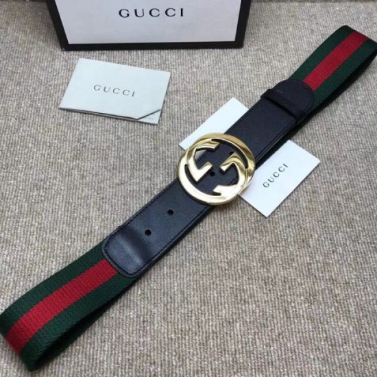 Replica Cintura Web con fibbia G nera 411924