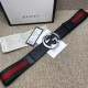 Replica Cintura Web con fibbia G nera 411924