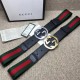 Replica Cintura Web con fibbia G nera 411924
