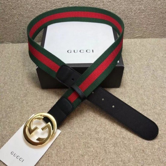 Replica Cintura Web con fibbia G nera 411924