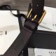 Replica Cintura in pelle con Kingsnake Black 434520