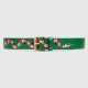 Replica Cintura in pelle con Kingsnake Green 434520