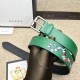 Replica Cintura in pelle con Kingsnake Green 434520