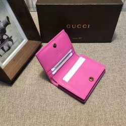 Replica Portacarte GG Marmont in rosa 443125