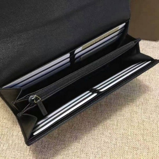 Replica Portafoglio GG Marmont continental Nero 443436
