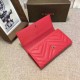 Replica Portafoglio GG Marmont continental rosso 443436