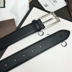 Replica Cintura in pelle con fibbia in madreperla 474348