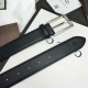 Replica Cintura in pelle con fibbia in madreperla 474348
