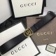 Replica Cintura in pelle con cintura Double G incorniciata 495128