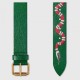 Replica Cintura in pelle con Kingsnake Green 434520