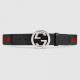 Replica Cintura Web con fibbia G nera 411924