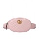 Replica GG Marmont Matelasse Cinturino in pelle 476434 Rosa