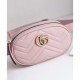 Replica GG Marmont Matelasse Cinturino in pelle 476434 Rosa