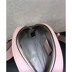 Replica GG Marmont Matelasse Cinturino in pelle 476434 Rosa