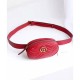 Replica GG Marmont Matelasse Cinturino in pelle 476434 Rosso