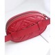 Replica GG Marmont Matelasse Cinturino in pelle 476434 Rosso