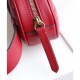Replica GG Marmont Matelasse Cinturino in pelle 476434 Rosso