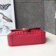 Replica Borsa mini GG Marmont Matelasse 443497 rossa