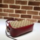Replica Borsa a tracolla GG Marmont piccola 447632 Rossa