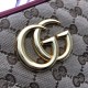 Replica Borsa a tracolla GG Marmont piccola 447632 Rossa