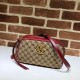 Replica Borsa a tracolla GG Marmont piccola 447632 Rossa