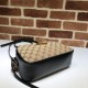 Replica Borsa a tracolla GG Marmont piccola 447632 Nera