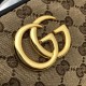 Replica Borsa a tracolla GG Marmont piccola 447632 Nera