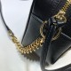 Replica Borsa a tracolla GG Marmont piccola 447632 Nera