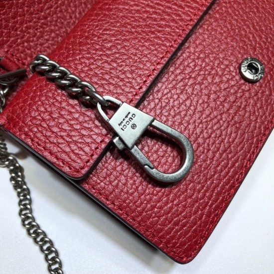 Replica Borsa Dionysus Super Mini 476432 Rossa