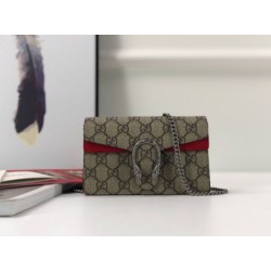 Replica Borsa GG Supreme Super Mini 476432 Marrone